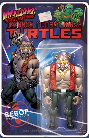 Teenage Mutant Ninja Turtles Bebop & Rocksteady Destroy Everything issue 1-E Robert Atkins Bebop Blindbox Comics Cover 1/250