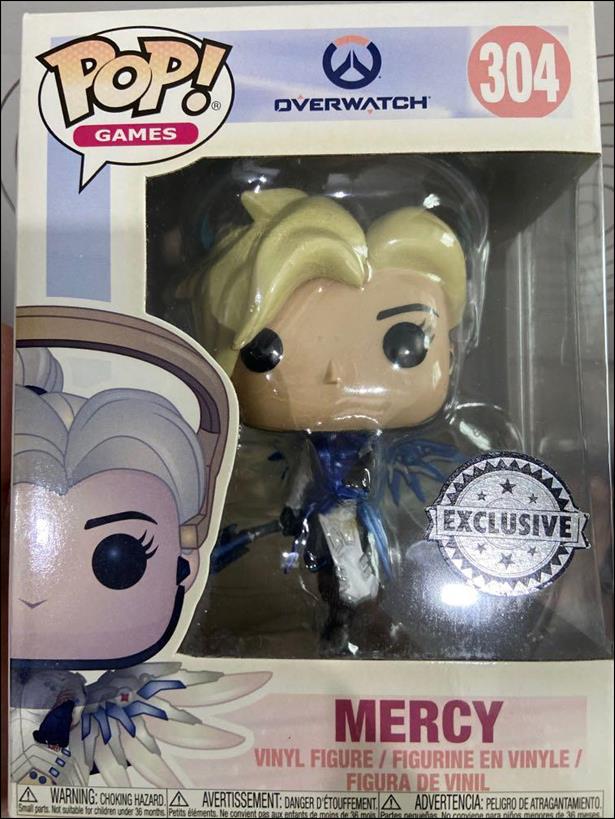 POP! Games figure 304-B Mercy (Exclusive)