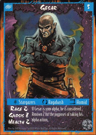 Rage Limited (Base Set) card 105 Gesar 
