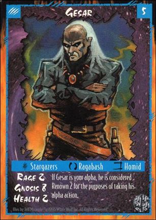 Rage Limited (Base Set) card 105 Gesar 