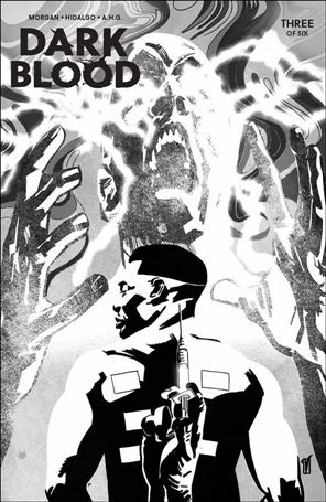 Dark Blood issue 3-C Valentine De Landro 1:10 Black & White Cover