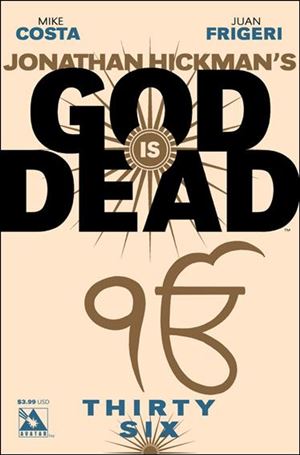 God is Dead issue 36 Jacen Burrows Standard Cover