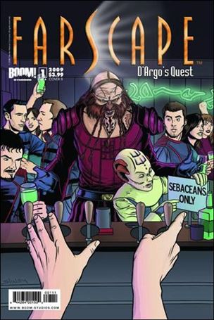 Farscape: D'Argo's Quest issue 1-B Will Sliney Cover