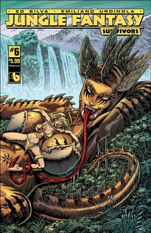 Jungle Fantasy: Survivors issue 6 Wraparound Cover