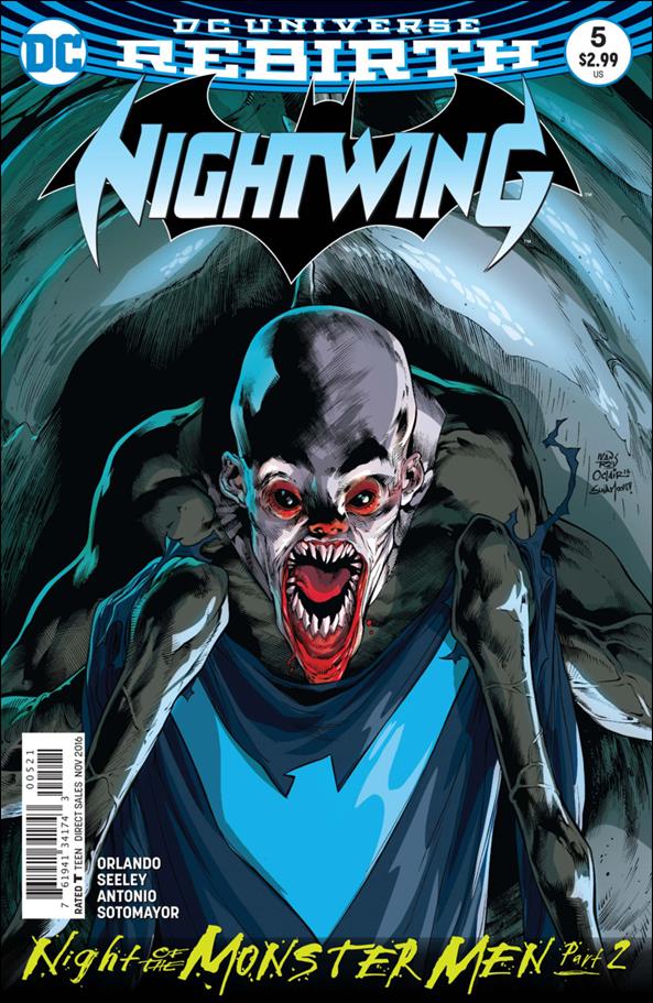 Nightwing (2016) issue 5-B Ivan Reis Cover