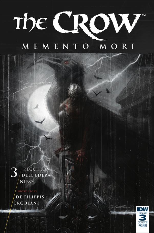 Crow: Memento Mori issue 3-B Davide Furno Cover