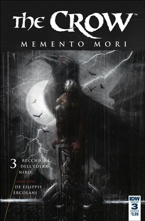 Crow: Memento Mori issue 3-B Davide Furno Cover
