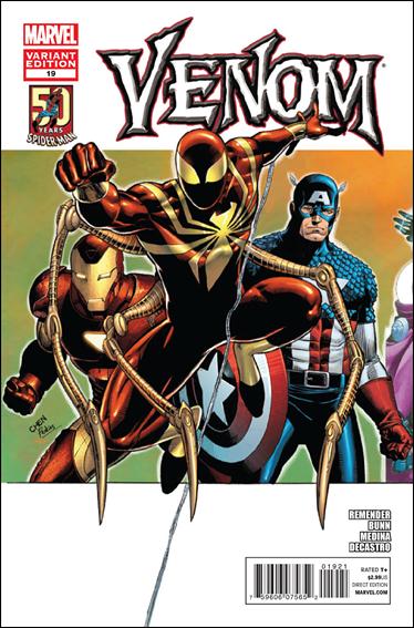 Venom (2011) issue 19-B S. Chen & M. Perkins 1:25 "ASM in Motion" Cover