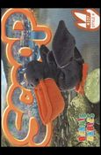 Beanie Babies Series 4 (Base Set) card 227 Scoop