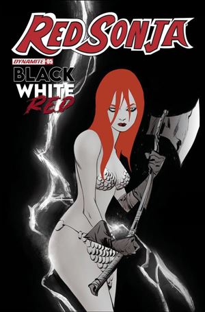 Red Sonja: Black White Red issue 5-C Jae Lee Cover