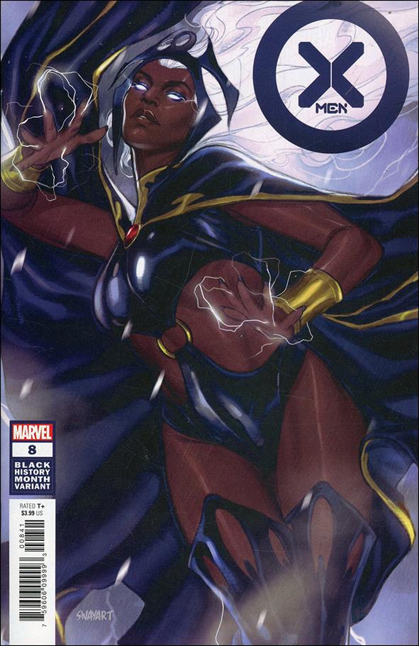 X-Men (2021) issue 8-D Joshua "Sway" Swaby Black History Month Cover