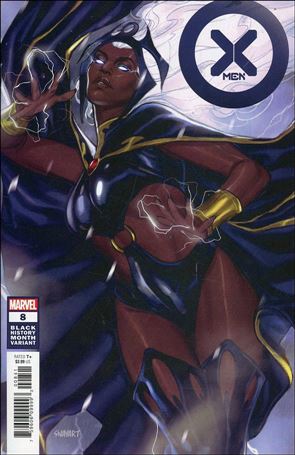 X-Men (2021) issue 8-D Joshua "Sway" Swaby Black History Month Cover