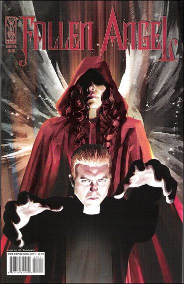 Fallen Angel (2005) issue 12 J.K. Woodward "Jude and Lee" Cover
