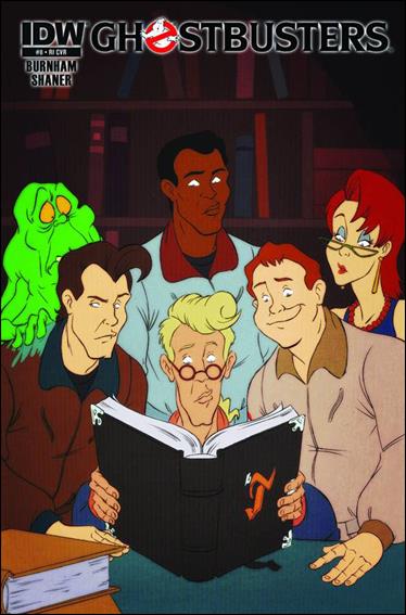 Ghostbusters (2013) issue 8-B 1:10 "IDW Animated" Cover