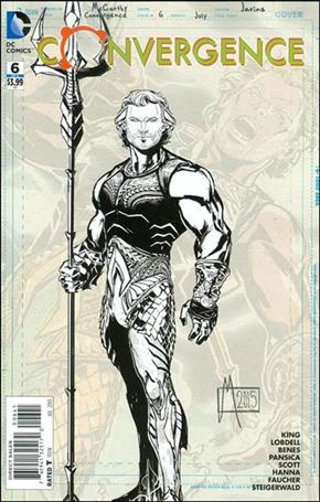 Convergence issue 6-D Trevor McCarthy 1:100 Sketch Cover