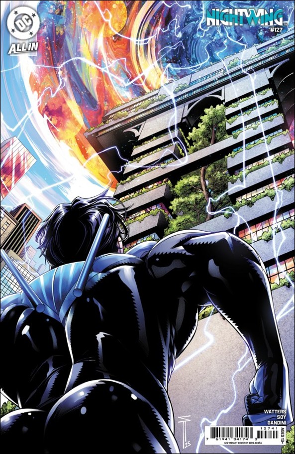 Nightwing (2016) issue 127-D Serg Acuña 1:25 Cardstock Cover