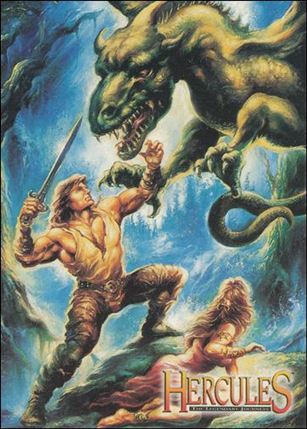 Hercules: The Legendary Journeys (Base Set) card 80 Hercules vs. The Stymphalian Bird