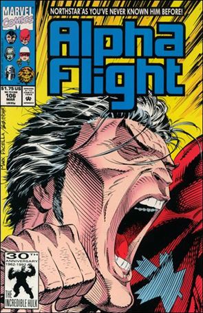 Alpha Flight (1983) issue 106-B Blue Logo (2nd Printing)