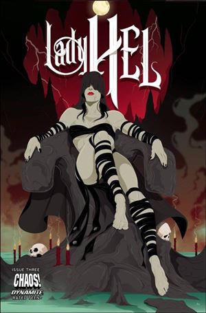 Lady Hel issue 3-C Mike Mahle Cover