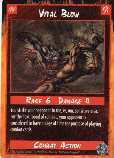 Rage Limited (Base Set) card 294 Vital Blow 