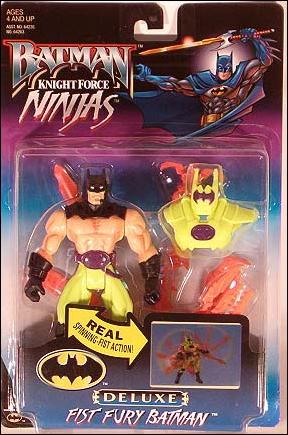 Batman: Knight Force Ninjas figure 3 Fist Fury Batman