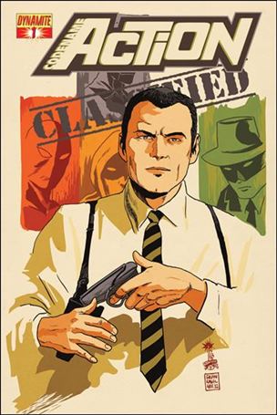Codename: Action issue 1-B Francesco Francavilla Cover
