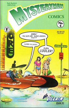 Bob Burden's Original Mysterymen Presents Cover Image 2