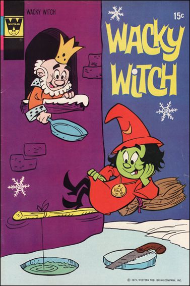 Wacky Witch issue 5-B Whitman Cover