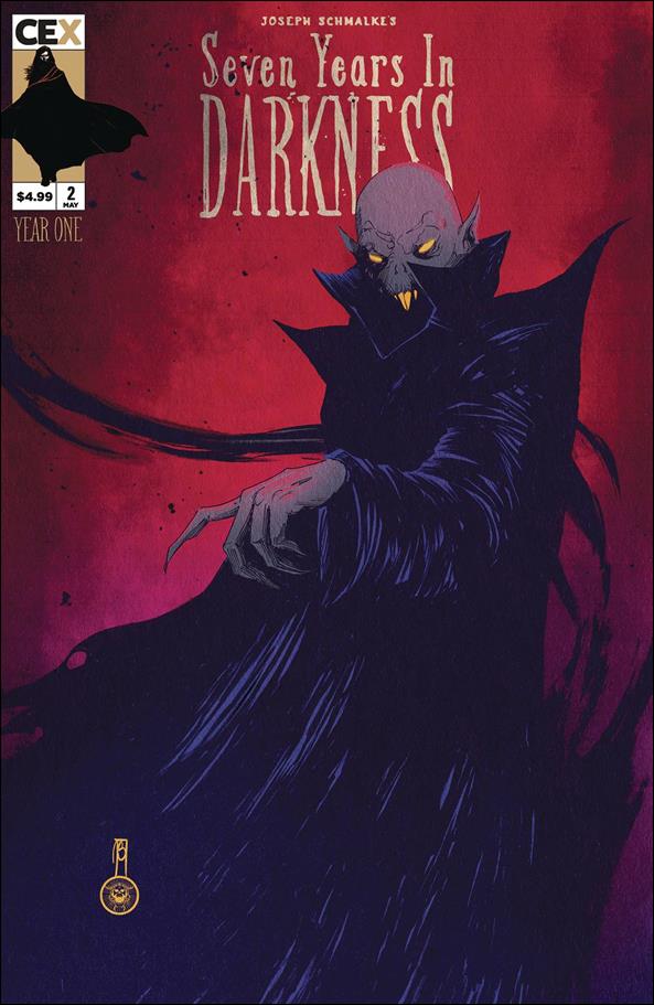 Seven Years in Darkness issue 2-B Joseph Schmalke Cover