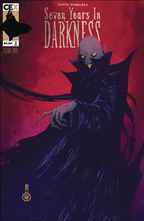 Seven Years in Darkness issue 2-B Joseph Schmalke Cover