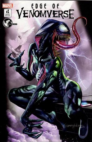 Edge of Venomverse issue 1-D Greg Horn Unknown Comics Cover 1/3000