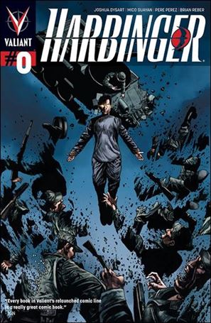 Harbinger (2012) issue 0-D Mico Suayan Blue Cover (2nd Printing)