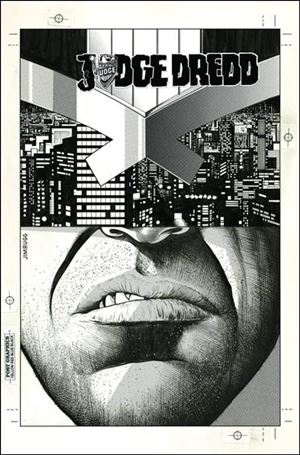 Judge Dredd (2012) issue 13-B Jim Rugg 1:10 Artist's Edition Cover