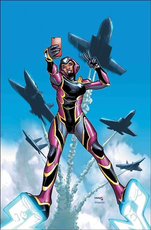 Ironheart issue 1-B Humberto Ramos Cover