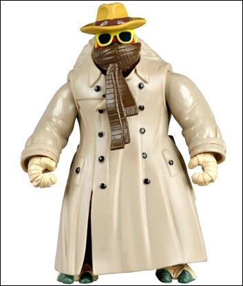Ninja Turtles figure 5-B Raph in Disguise (Loose)
