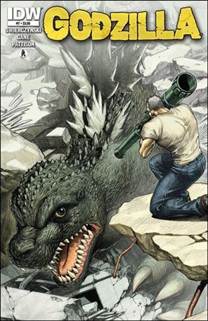 Godzilla (2012) issue 7 E.J. Su Cover