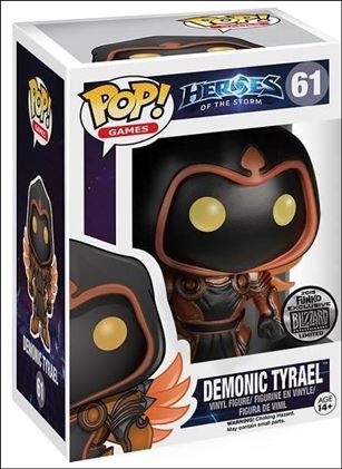 POP! Games figure 61 Demonic Tyrael SDCC Exclusive 1/500