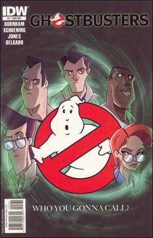 Ghostbusters (2011) issue 1-D Dan Schoening Glow-In-The-Dark 1:25 Cover