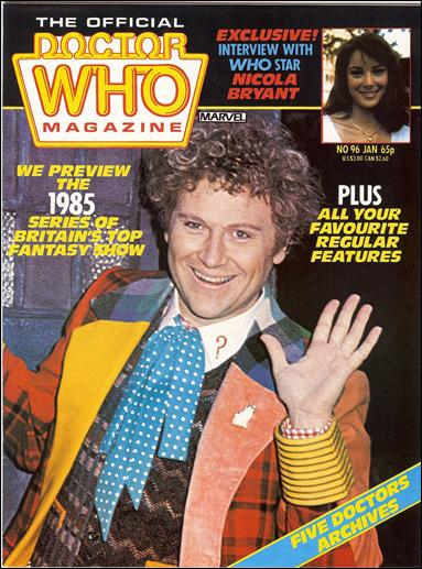 Doctor Who Magazine issue 96-Z-INVALID