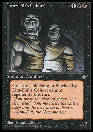 Magic the Gathering: Ice Age (Base Set) card 145 Lim-Dûl's Cohort