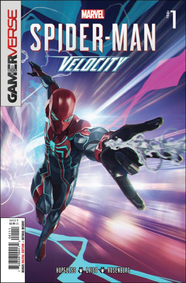 Gamerverse Spider-Man: Velocity issue 1 Skan Cover