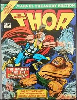Marvel Treasury Edition issue 10-B UK Price Cover