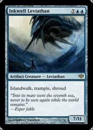 Magic the Gathering: Conflux (Base Set) card 30 Inkwell Leviathan