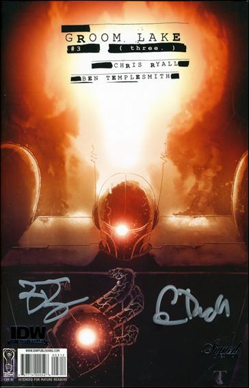 Groom Lake issue 3-C "Barada -2" Signed Cover