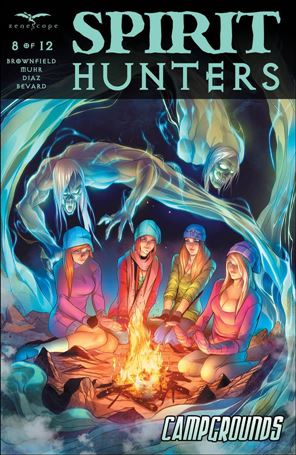 Spirit Hunters issue 8-D Pasquale Qualano Cover