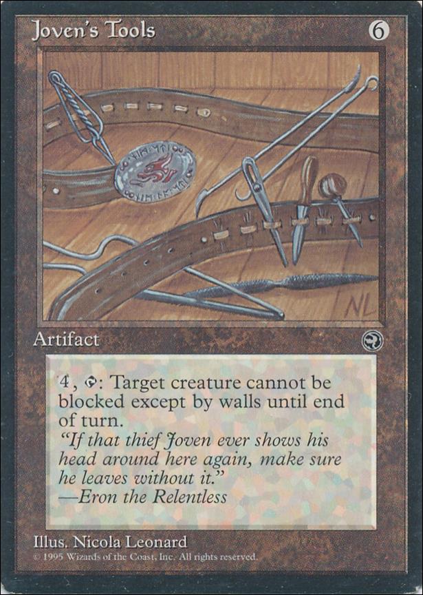 Magic the Gathering: Homelands (Base Set) card 108 Joven's Tools
