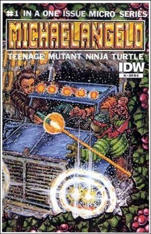 Teenage Mutant Ninja Turtles MicroSeries issue 2-D Kevin Eastman 1:25 