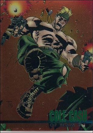 WildStorm: Set 1 (Base Set) card 47 Cole Cash of Team 7