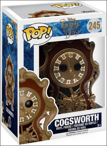POP! Disney figure 245 Cogsworth (Live Action)
