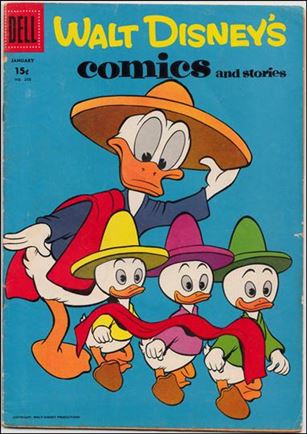Walt Disney's Comics and Stories (1940) issue 208-B 15 Cent Price Cover